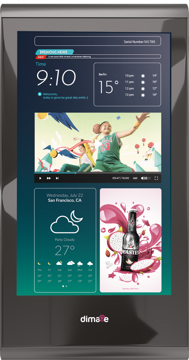 Mikrodel Dimare Display